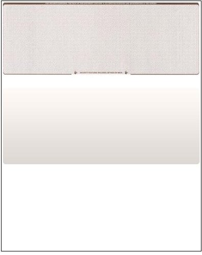 Compuchecks Blank Check Paper - 2500 Pack