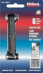 Eklind 20811 Steel Handle Fold-up Hex Key allen