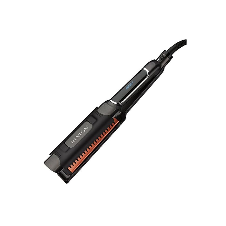 Revlon-Salon-Straightener-Copper-Ceramic-Flat-Iron-1-12-XL Revlon Salon Straightener Copper + Ceramic Flat Iron, 1-1/2" XL