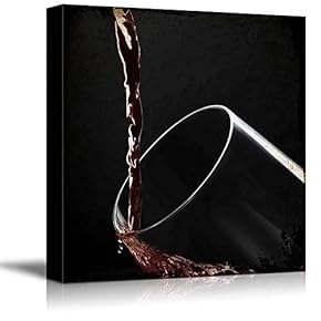 Square Pouring Wine into Glass