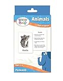 Brainy Baby Animals Flash Cards Set Apes to Zebras Deluxe Edition