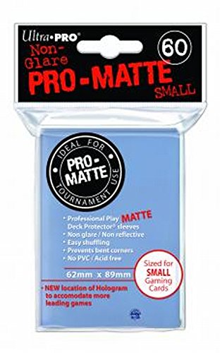 Ultra-Pro Pro-Matte Sleeves - Clear, Small - for Yu-Gi-Oh, Cardfight/CFVG (60 Deck Protectors)