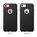 elago iPhone 8 / iPhone 7 Case [Slim Fit Soft][Black] - [Robust TPU][Minimalistic][True Fit]