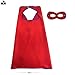 iROLEWIN Superheros Capes & Masks for Kids Costumes Dress Up Party Games (Set of 10)
