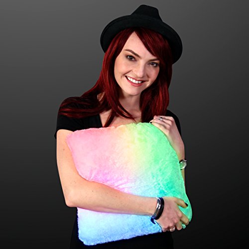 Light Up Pillow with Slow Color Changing LED