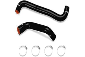 Mishimoto MMHOSE-VET-05BK Silicone Radiator Hose Kit Fits Chevrolet C6 Corvette Z06 2005-2013 Black