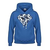 Artix Black and White Camouflaged Diamond Unisex Hoodie Sweatshirts