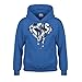Artix Black and White Camouflaged Diamond Unisex Hoodie Sweatshirts