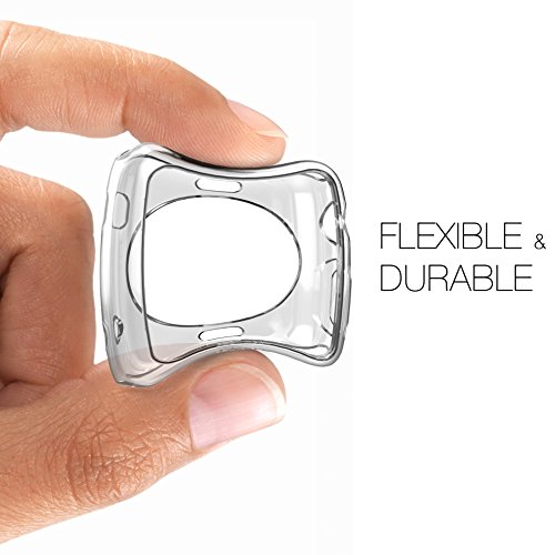 Apple Watch Case - Poetic [Clarity Series] Apple Watch 38mm Case - [Crystal Clear] Premium TPU Case for Apple Watch 38mm (2015) Crystal Clear (3-Year Manufacturer Warranty from Poetic) - Thumbnail 4
