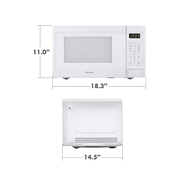 Kenmore 70922 0.9 cu. ft Small Compact 900 Watts 10 Power Settings, 12