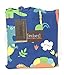 Eikei Home Dinosaurs Bedding Children Boys or Girls Fun Dinos Twin Full Toddler Colorful Duvet Cover and Sheet Set Bright Multicolored Green Blue Orange Yellow (Full)