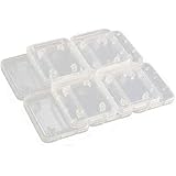 GOOTRADESTransparent Standard SD SDHC Memory Card Case Holder Box Storage Boxes pack of 10