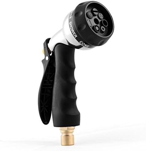 Glorden Hose Spray Gun, Nozzle Heavy Duty Hand Sprayer for Garden