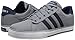 adidas NEO Men's SE Daily Vulc Lifestyle Skateboarding Shoe,Grey/Dark Indigo/Argentina Blue,9.5 M US
