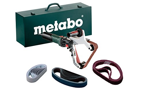 Metabo RBE 15-180 Set Pipe/Tube Sander and Polisher kit, 7", Green/Black/Silver