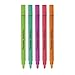 Paper Mate Handwriting Round Pens, Washable Black Ink, Fun Barrel Colors, 5 Count (2017526)