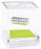 6 Magnetic Power Buttons for Magnetic Collar Stays (Single Pack (6 Buttons), Silver)