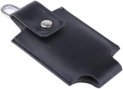 Garyesh Portable PU Leather Case Protective Cover Bag Pouch for Samsung Gear IconX (Black)