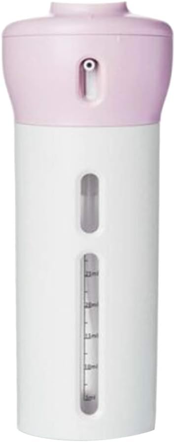 SirMo Travel Bottles Set, 4-in-1 Lotion Shampoo Gel Travel Dispenser Portable Leakproof Rotatable Bottles, Refillable Travel Liquid/Lotion Container Kit