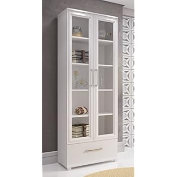 Accentuations by Manhattan Comfort -MC Serra Bookcase 1.0, White