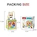 TOP BRIGHT Wooden Activity Cube - 1 Year Old Shape Shorter Bead Maze Toy Educational Baby Gifts for One Year Old Boys and Girls Small Size