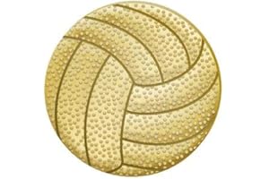 Crown Awards 1" x 1" Volleyball Pins, Chenille Pins Perfect Volleyball Chenille Pins to Reward Everyone On The Team Prime
