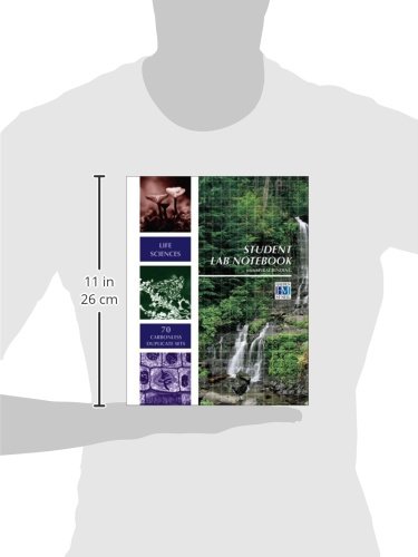 Life Sciences Student Lab Notebook: 70 Carbonless Duplicate Sets