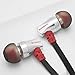 BRAINWAVZ S3 Noise Isolating in-Ear Headphones | Earbuds | Earphones with Remote and Microphone
