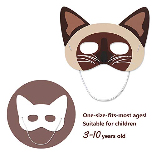 3 Masks+Kitten+Halloween+Party+Costumes
