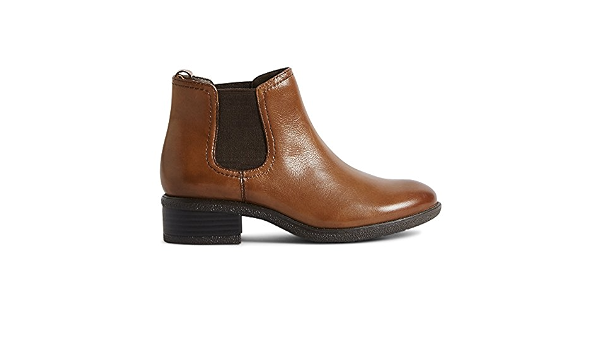 The Outlet London T026328W - Botines Chelsea de Piel Mujer, Color Marrón,  Talla 35.5 : Amazon.es: Zapatos y complementos