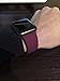 Straper Sport Band For Apple Watch,Soft Silicone Replacement Wristbands For Apple Watch Sport Series 3 Series 2 Series 1 NIKE+ Sports and Edition (Wine 42mm S/M)