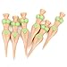 Tinksky 6pcs Bikini Lady Girl Golf Tees Divot Tools (Green)