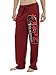 Deadpool Marvel Burgandy Sleep Pants (X-Large)