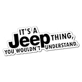 IT'S A JEEP THING Sticker Decal 4x4 4WD Funny Ute