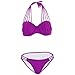 SMITH SURSEE Women's Push-up Bikini Set Sexy Beachwear Swimsuit Two Pieces Swimsuit Bandages