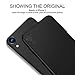 Humixx Ultra Thin iPhone XR Case,HUMIXX Thin Sleek Case,Fully Protective (Naked Phone Texture) Matt Finish Hard Case for iPhone XR(2018)-Space Black