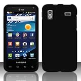 Importer520 Rubberized Snap-On Hard Skin Protector Case Cover for For (AT&T) Samsung Captivate Glide 4G i927 - Black
