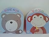 Paperback Parragon Little Learners Yum-Yum & Night Night, by Natalie Marshall (Illustrator) [Foam Book Set] Book