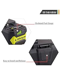 Lasica P108   Pilas de litio para Ryobi One Plus (18 V, 4000 mAh)