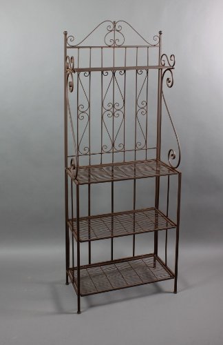 Landhaus Regal Wandregal Standregal Eisen - H 168cm: Amazon.de: Küche