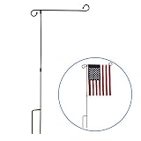 EasyGoProducts EGP-GARD-002 EasyGo Garden & Yard Stand-Holds Flags up to 12" in Width - Ste, 1 Pack None