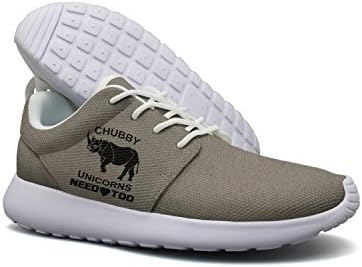 Chubby Unicorns Need Love Women Lightweight Walking Shoes Casual Athletic Running Sneakers Fashion
