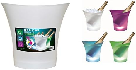 Color-Changing LED Ice &amp; Beverage Bucket