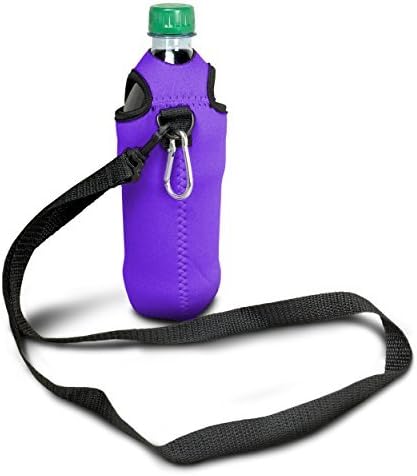 Past Limits Neoprene Insulated Water Bottle Carrier (Lavender)