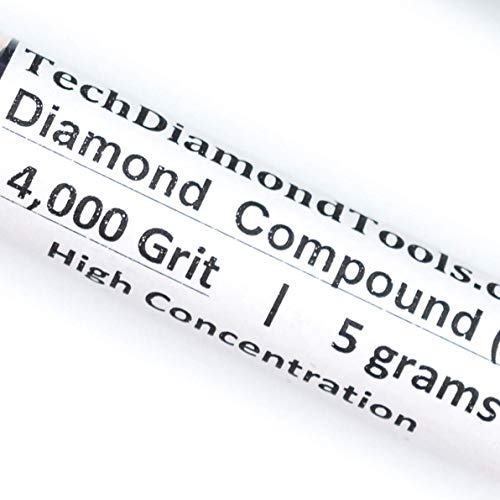 TechDiamondTools Diamond Polishing Compound Polishing Paste 4,000 Grit