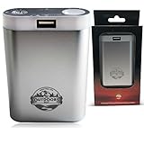 The Outdoors Way Electric Hand Warmer, Rechargeable Accessory for Hunting and Winter Sports! Handwarmer Includes Phone Charger + LED Flashlight + Carry Pouch + 2 Colors Options.