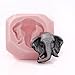 Elephant Head Silicone Mold Chocolate Fondant Mints Resin Clay Perfect Size for Cupcake Toppers Candy Jewelry