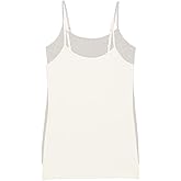 Felina | Organic Cotton Camisole 2-Pack | Plant-Based Dyes | Hypoallergenic | Adjustable Straps