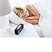Orionstar Alarm Clock Radio with FM, Wireless Speaker for Bedroom with 8 Inch LED Screen Snooze Sleep Timer Dimmer USB Port Thermometer Display TF AUX Micro SD Widely Compatible Model S1