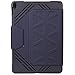 Targus Pro-Tek Case for Apple iPad (7th Gen) 10.2-Inch, iPad Air and iPad Pro 10.5-Inch with Slim TriFold Stand Cover, Stylus Holder, Magnetic Closure, Navy Blue (THZ67302GL)